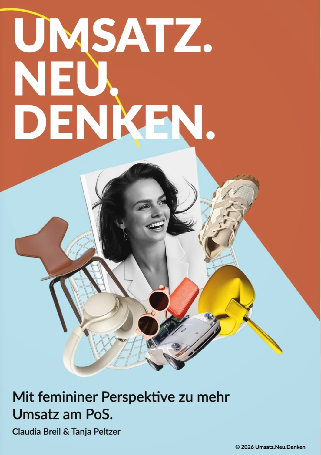 Illustration des menschlichen Gehirns. Von Tanja Peltzer Akademie